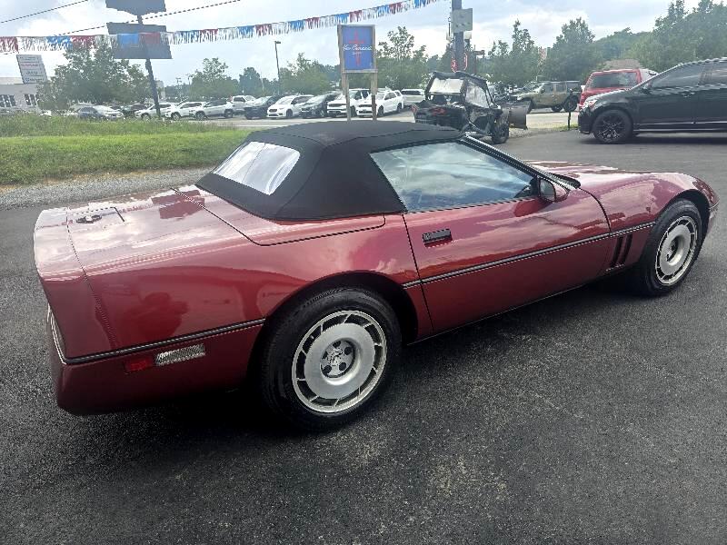 Chevrolet Corvette Convertible 1986 Chevrolet Corvette Convertible 1986