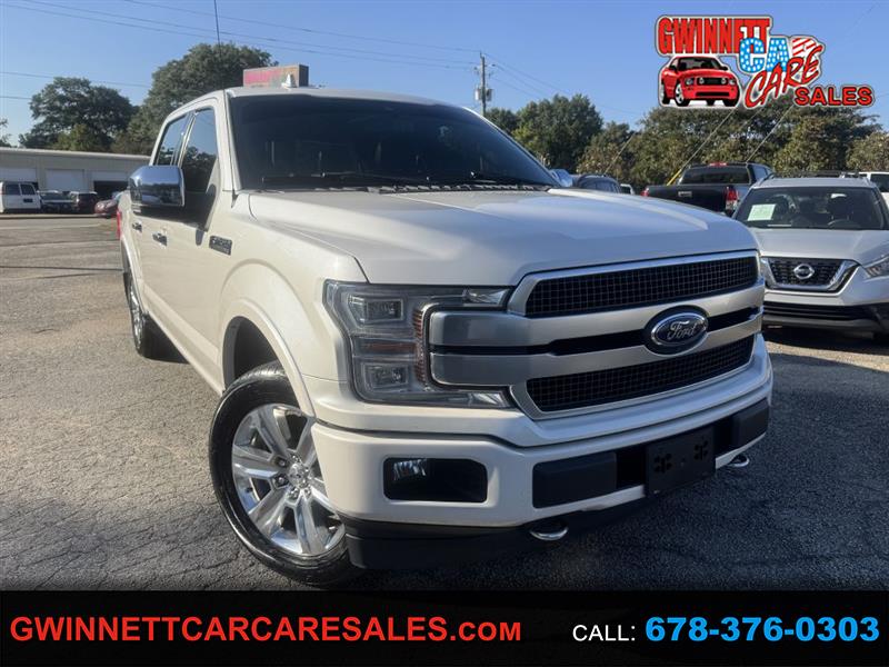 2019 Ford F-150 4WD SuperCrew 145" Platinum