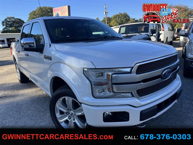 2018 Ford F-150 Platinum SuperCrew 5.5-ft. Bed 4WD