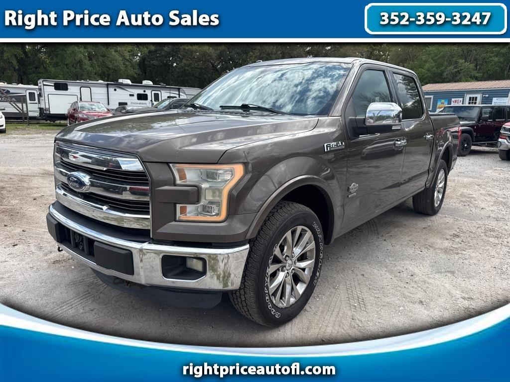 2015 Ford F-150 4WD SuperCrew 145" XLT