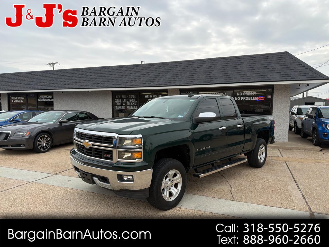 2015 Chevrolet Silverado 1500 4WD Double Cab 143.5" LT w/2LT