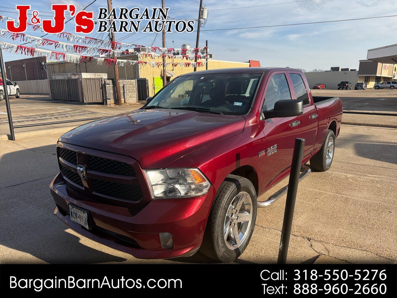 2017 RAM 1500 Express 4x2 Quad Cab 6'4" Box
