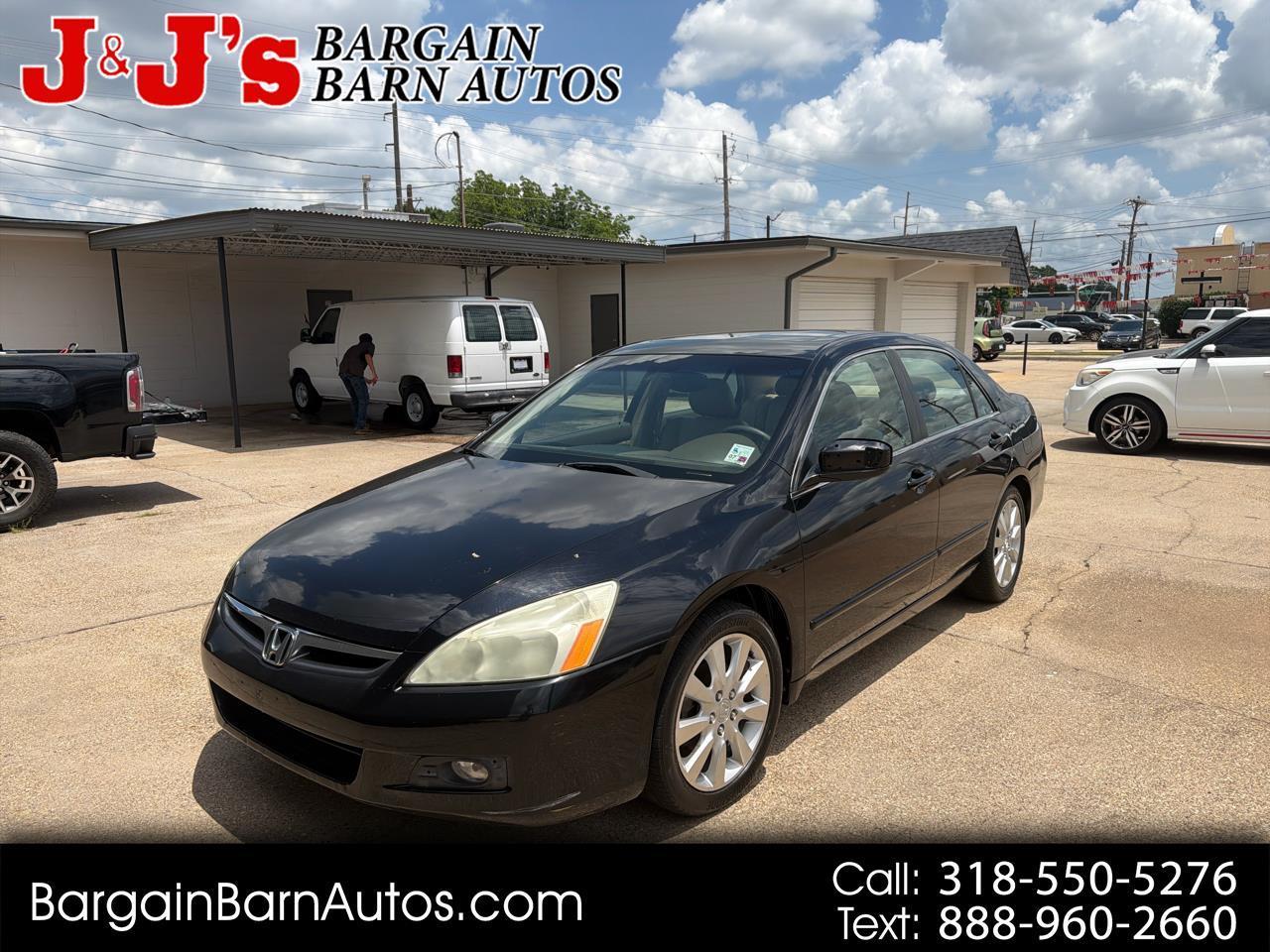 2006 Honda Accord EX V-6 Sedan AT w/ XM Radio