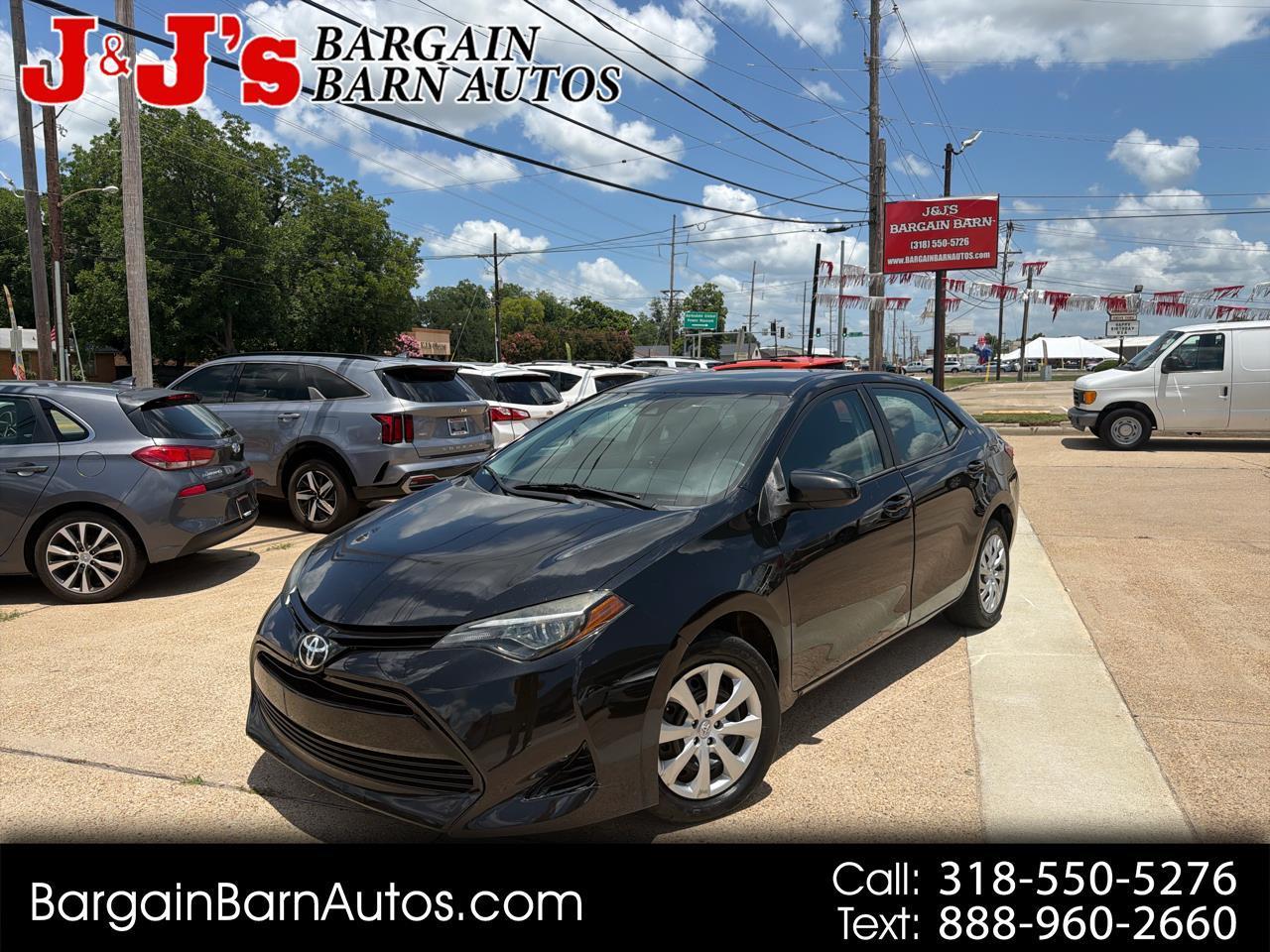 2018 Toyota Corolla L CVT