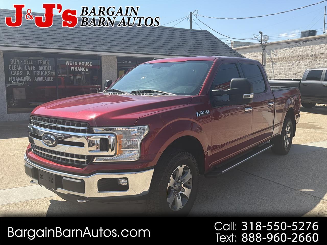 2018 Ford F-150 4WD SuperCrew 145" XLT