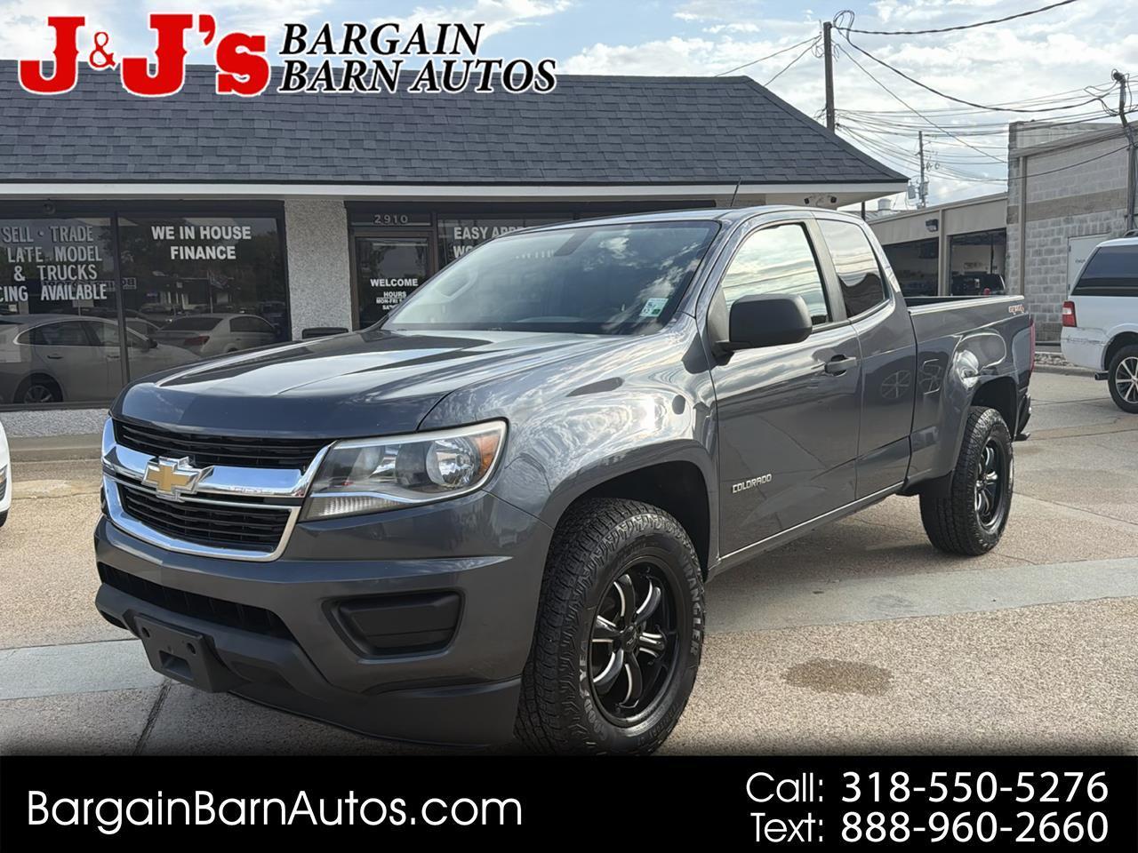 2017 Chevrolet Colorado 4WD Ext Cab 128.3" WT