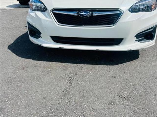 White 2017 Subaru Impreza 2.0i Premium Sedan All-Wheel Drive Continuously Variable Transmission