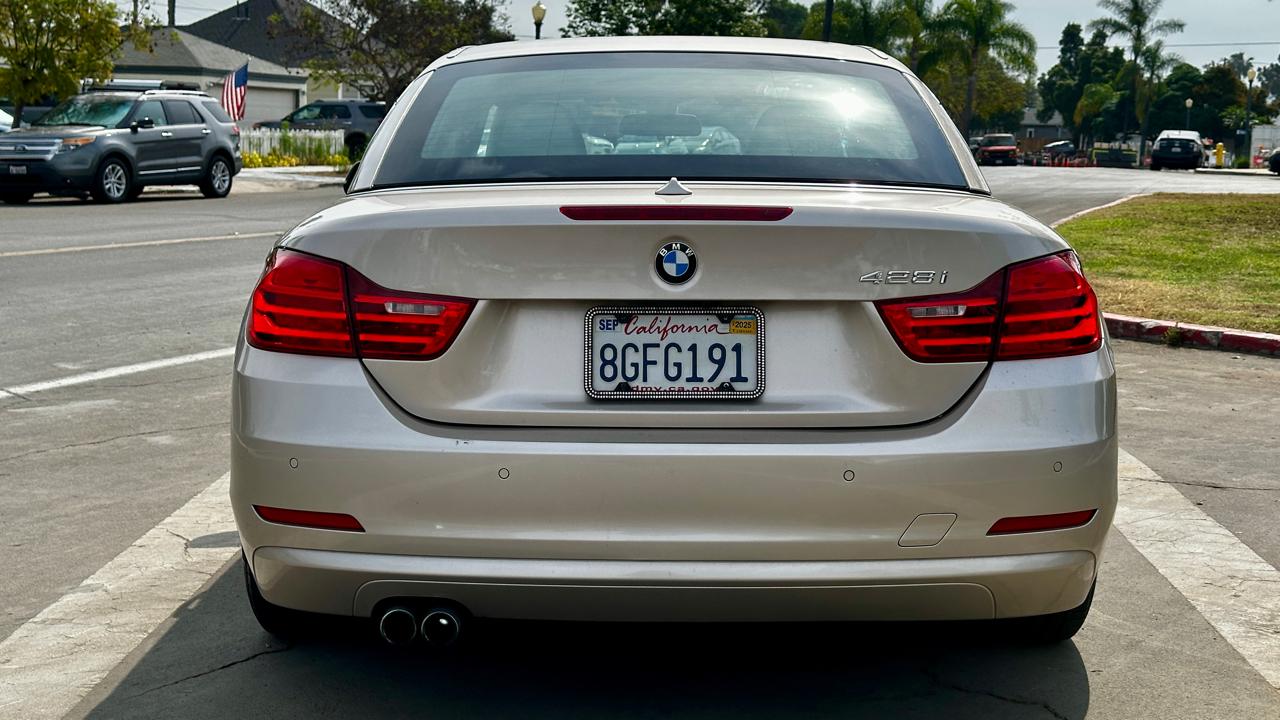 BMW 4-Series 428i SULEV Convertible 2015