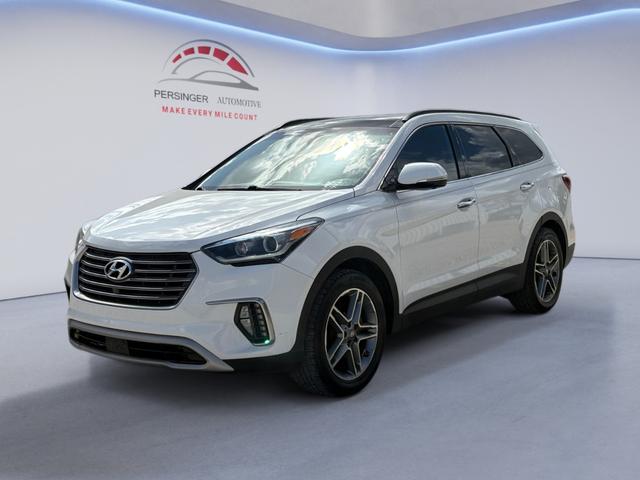 White 2018 Hyundai Santa Fe SE Ultimate FWD SUV / Crossover Front-Wheel Drive Automatic