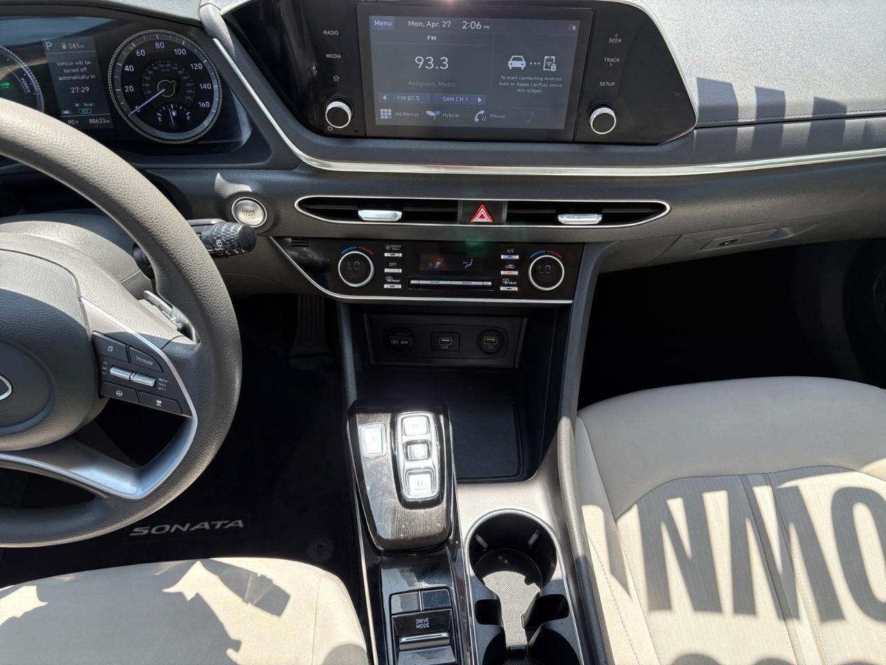 Hyundai Sonata Hybrid Blue 2.0L 2021