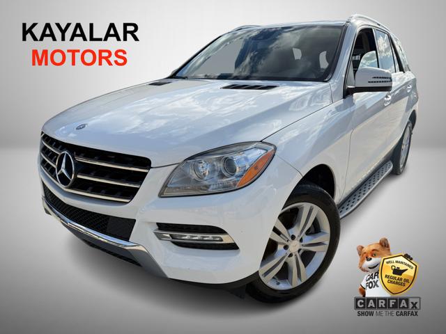White 2015 Mercedes-Benz M-Class ML 350 SUV / Crossover Rear-Wheel Drive Automatic
