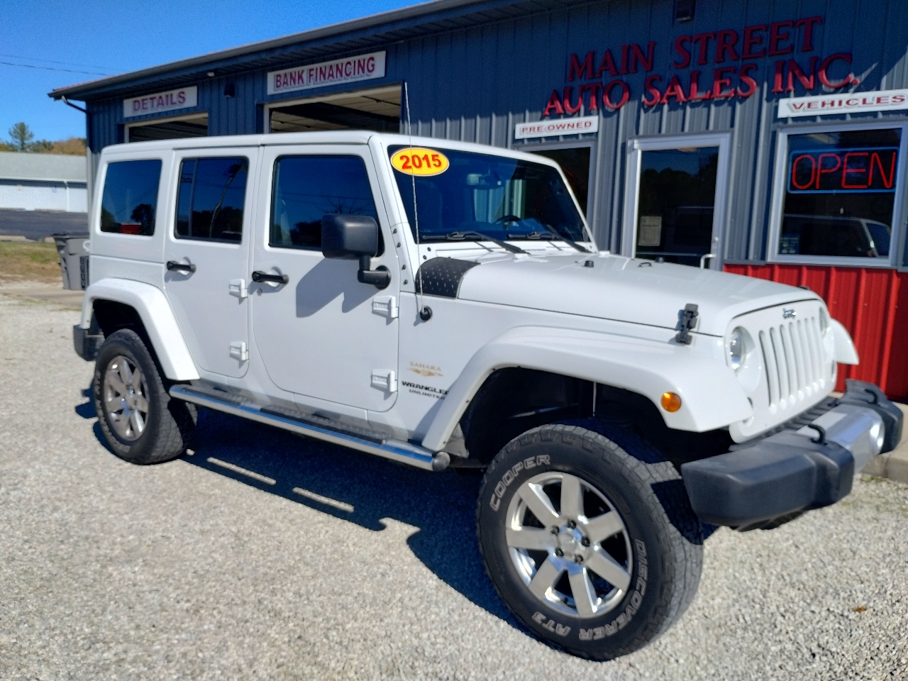 2015 Jeep Wrangler Unlimited Sahara 4WD