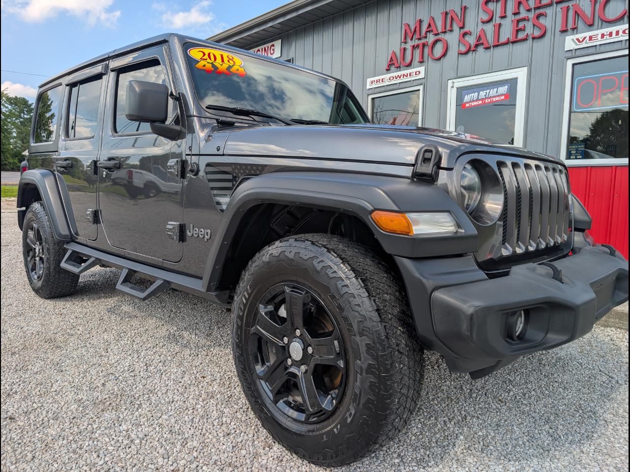 2018 Jeep Wrangler Unlimited Sport S
