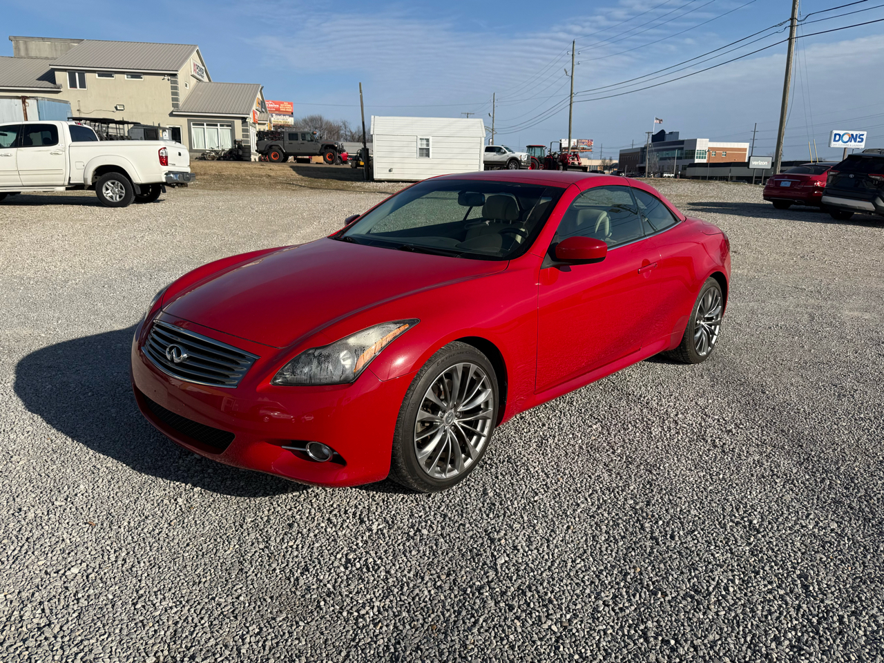 Infiniti G Convertible Base 2011