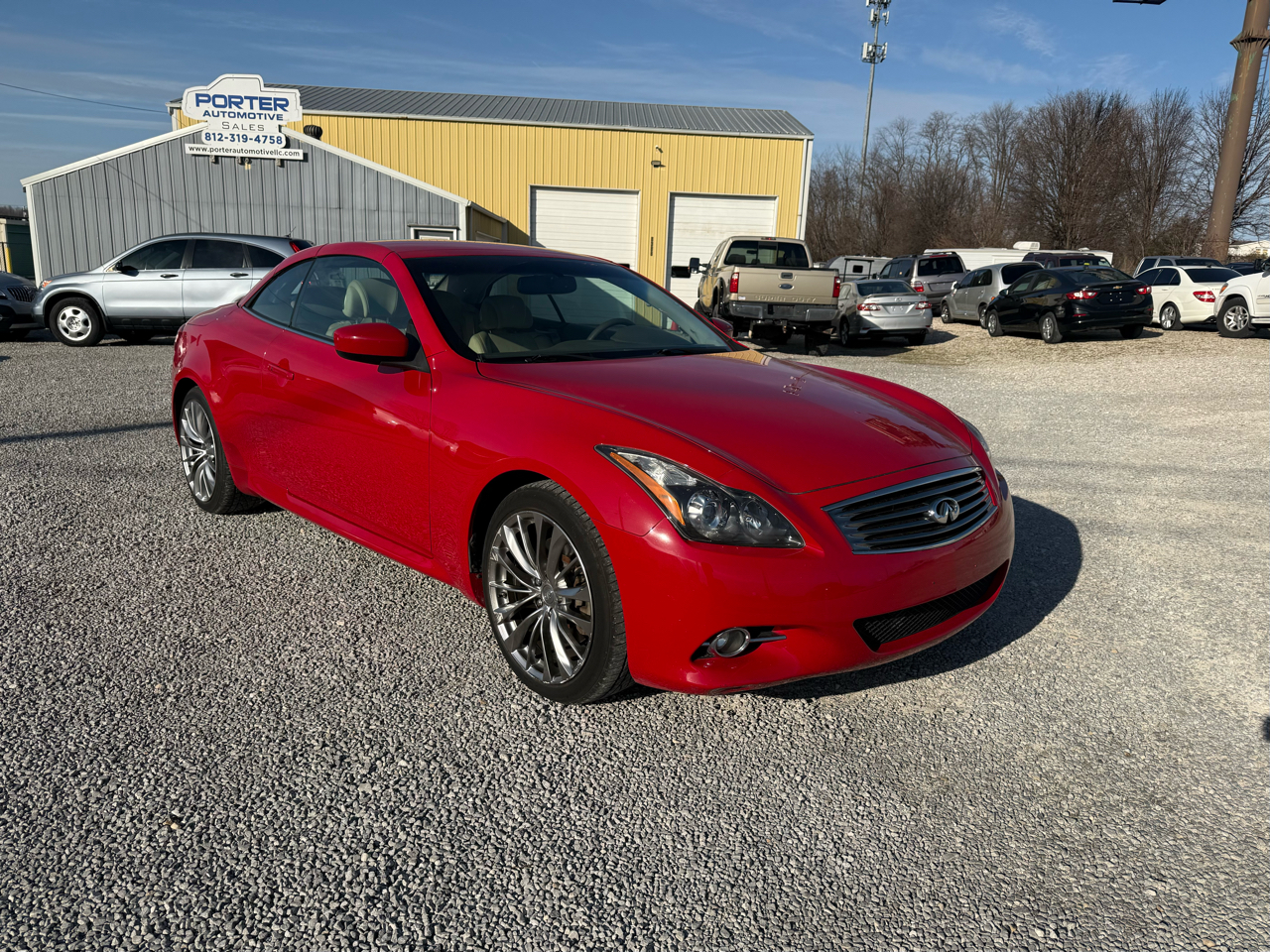 Infiniti G Convertible Base 2011