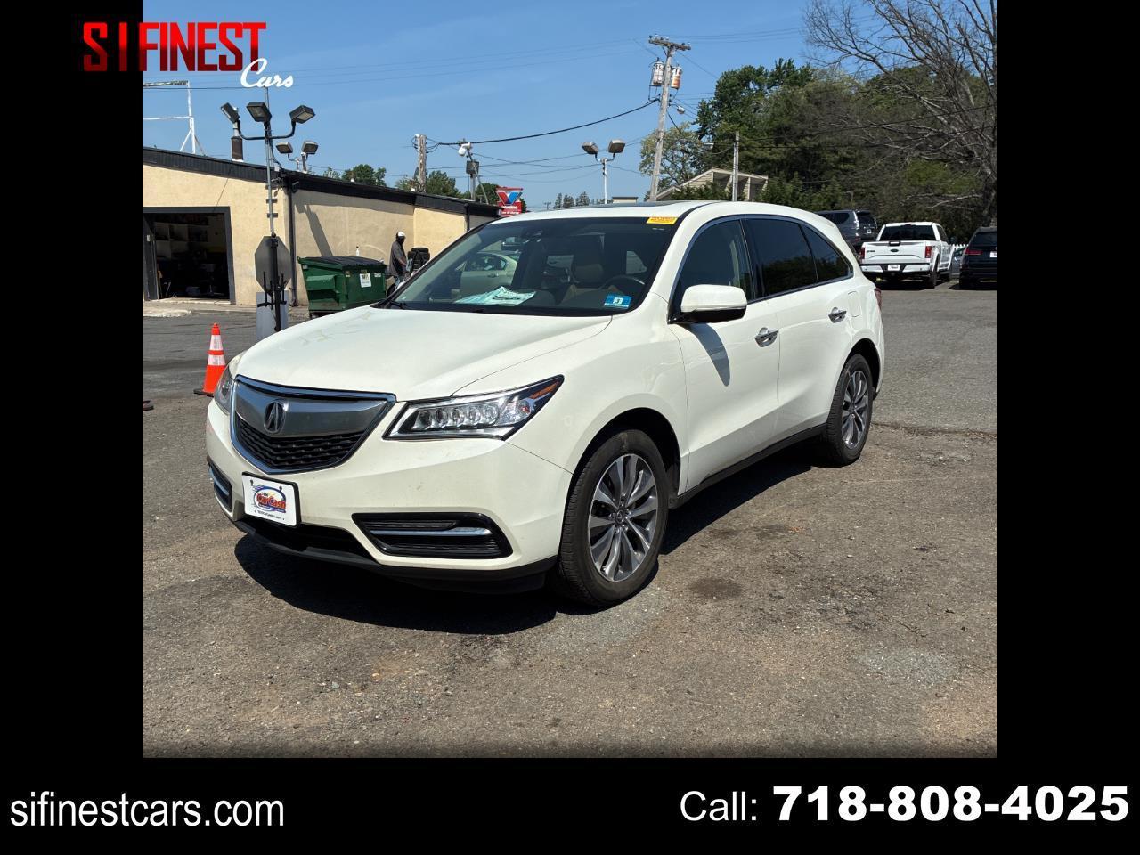 Acura MDX SH-AWD 9-Spd AT w/Tech Package 2016