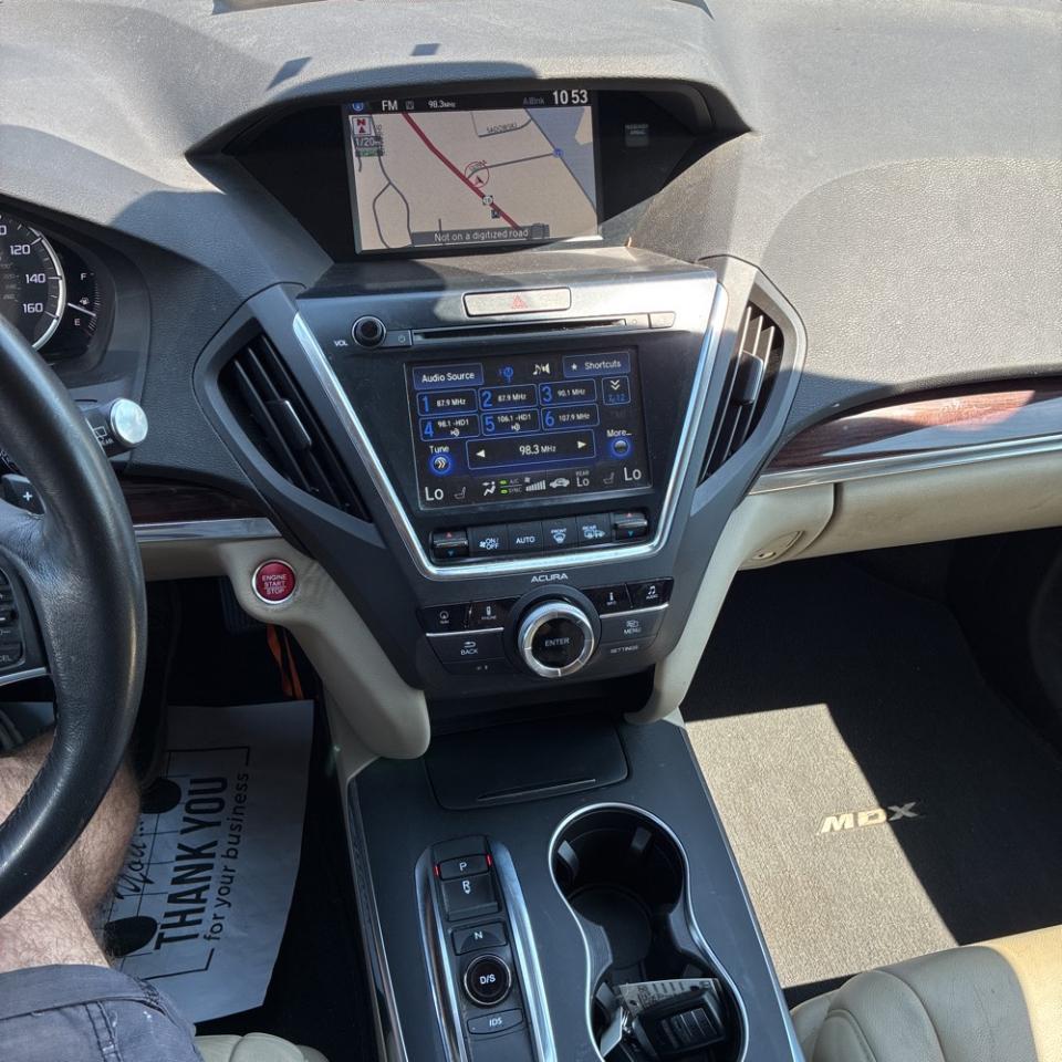 Acura MDX SH-AWD 9-Spd AT w/Tech Package 2016