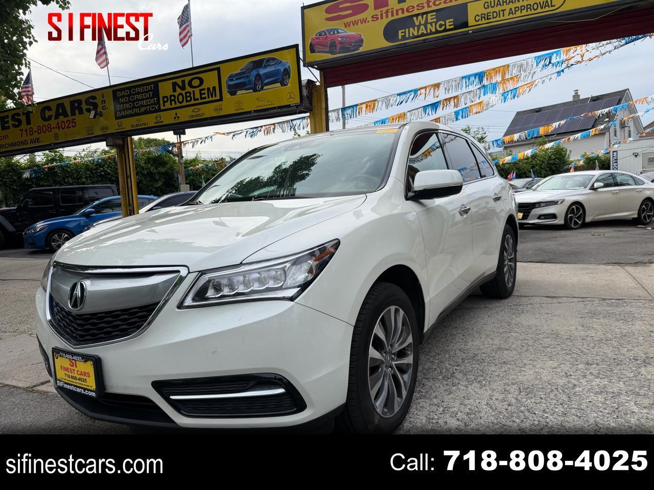 2016 Acura MDX SH-AWD 9-Spd AT w/Tech Package