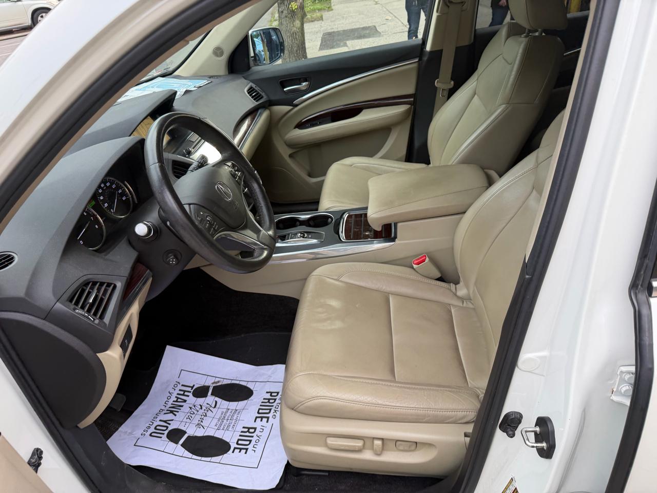 Acura MDX SH-AWD 9-Spd AT w/Tech Package 2016