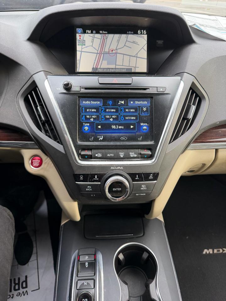 Acura MDX SH-AWD 9-Spd AT w/Tech Package 2016