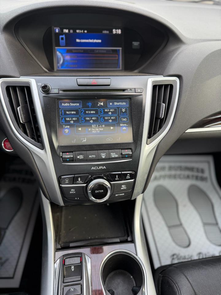 Acura TLX 9-Spd AT w/Technology Package 2017