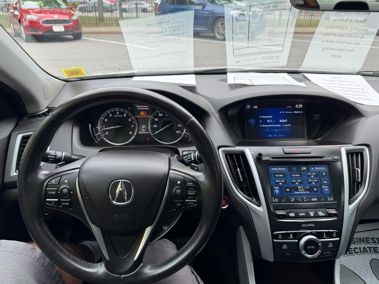 Acura TLX 9-Spd AT w/Technology Package 2017