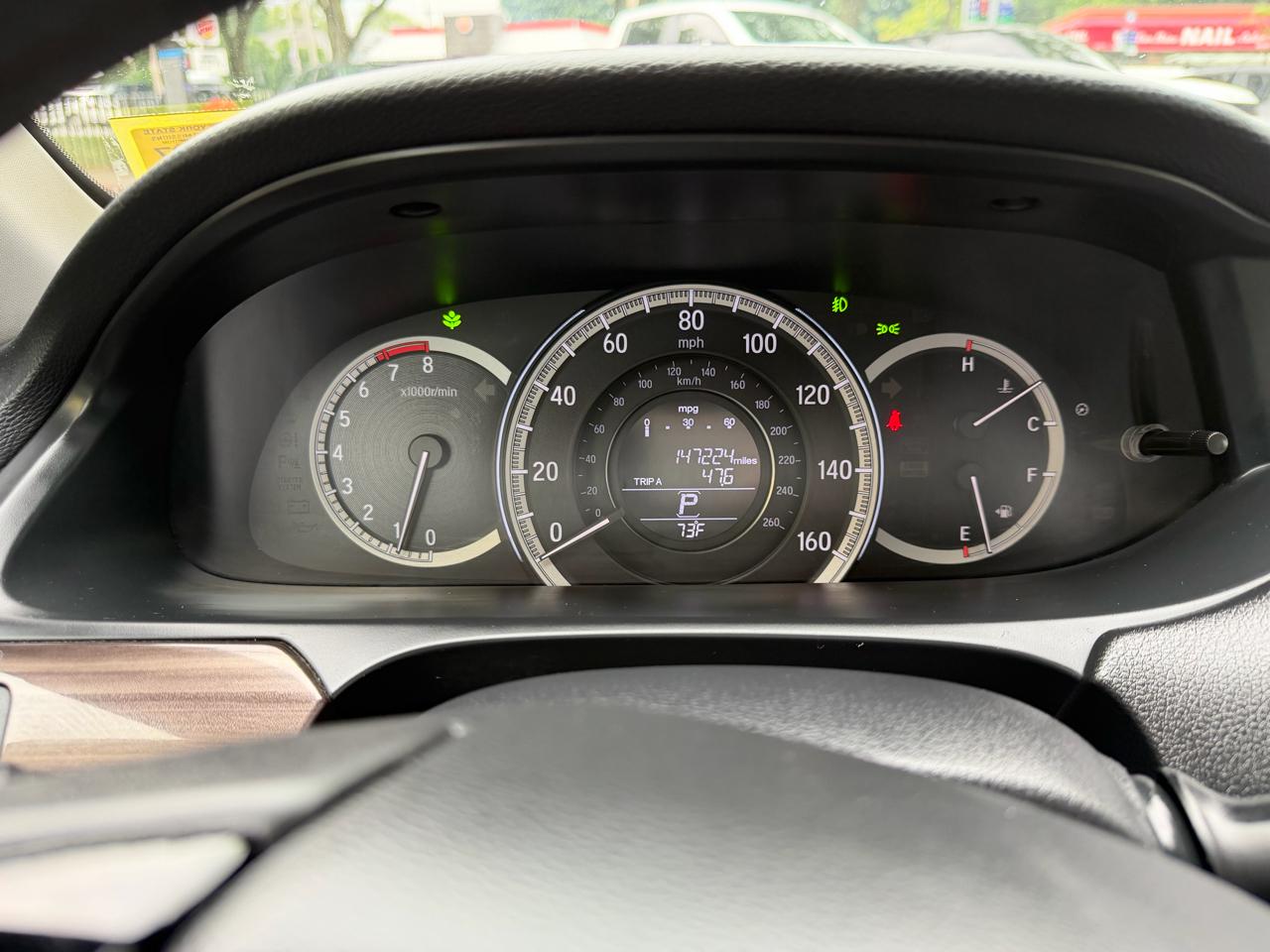 Honda Accord EX-L Sedan CVT 2016