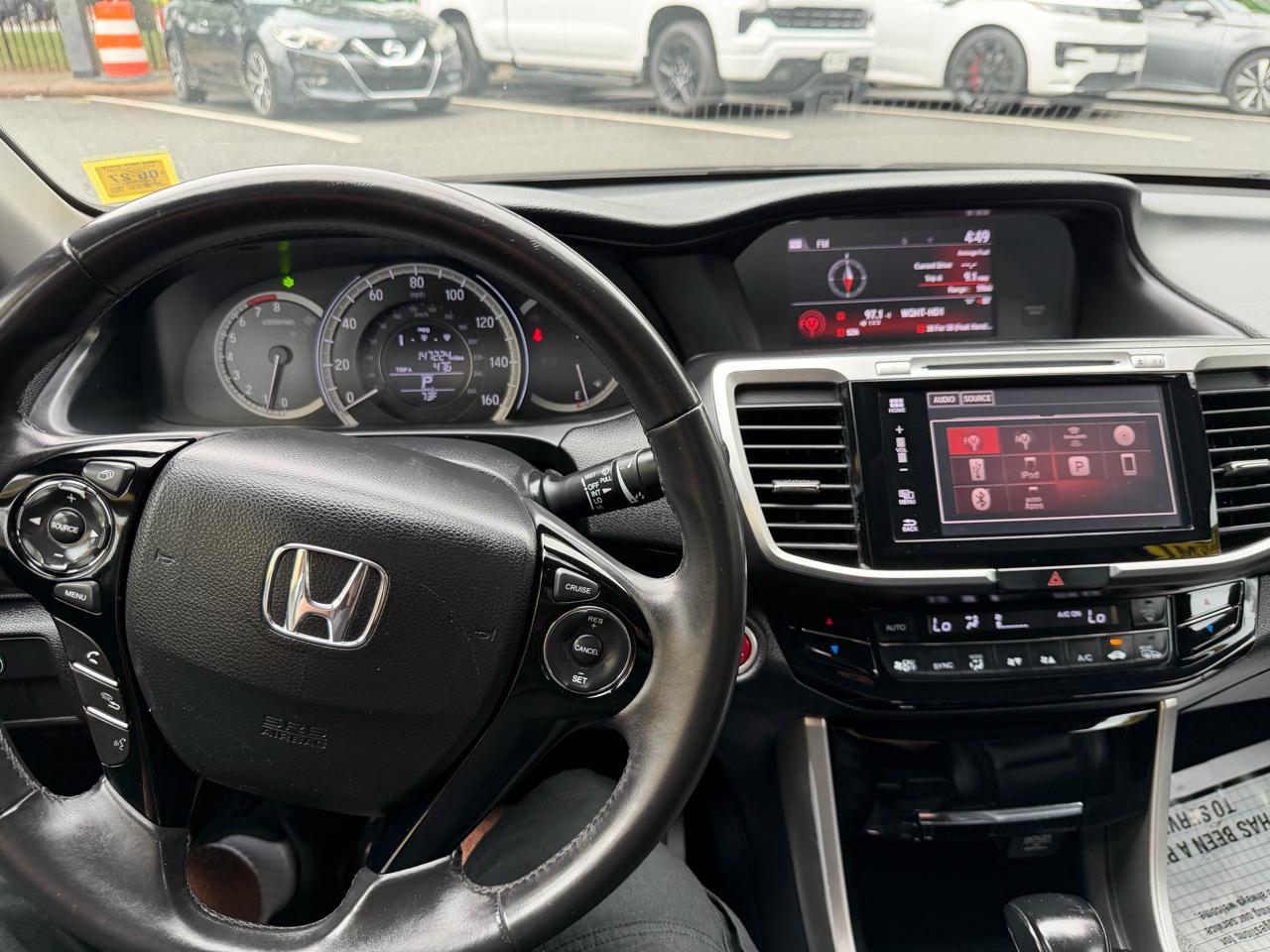 Honda Accord EX-L Sedan CVT 2016