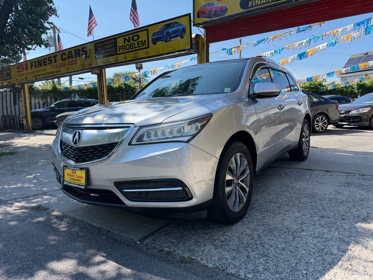 Acura MDX SH-AWD 6-Spd AT w/Tech Package 2015