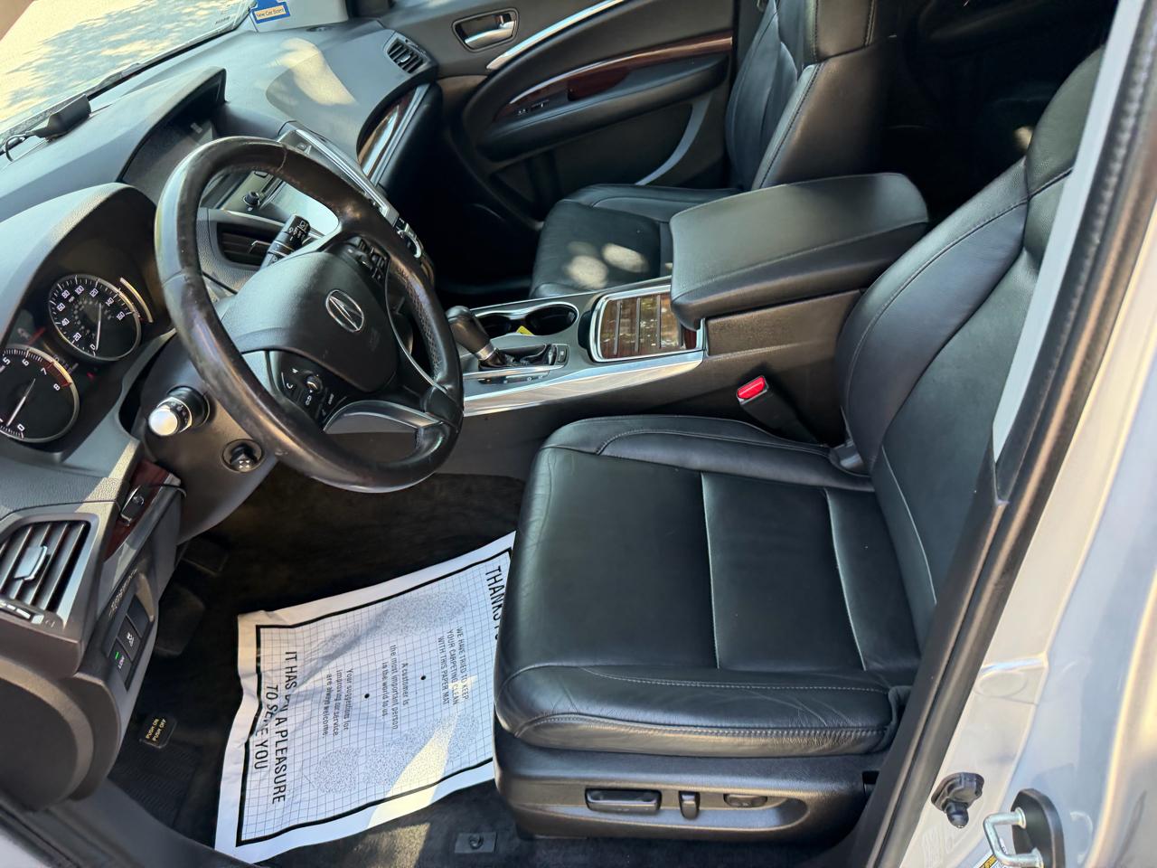 Acura MDX SH-AWD 6-Spd AT w/Tech Package 2015