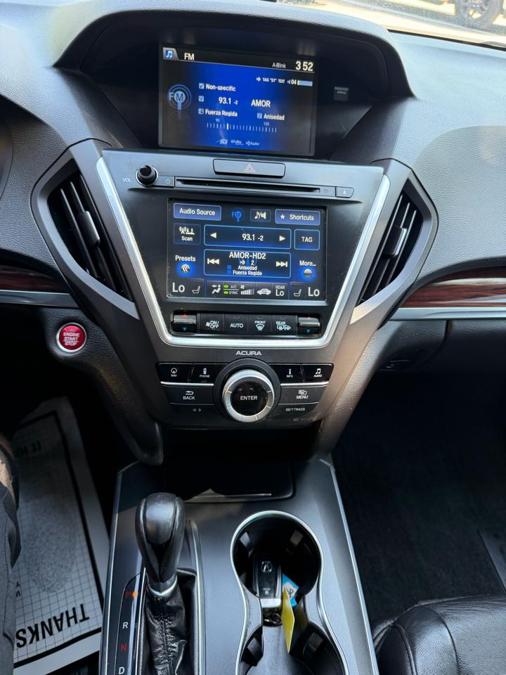Acura MDX SH-AWD 6-Spd AT w/Tech Package 2015