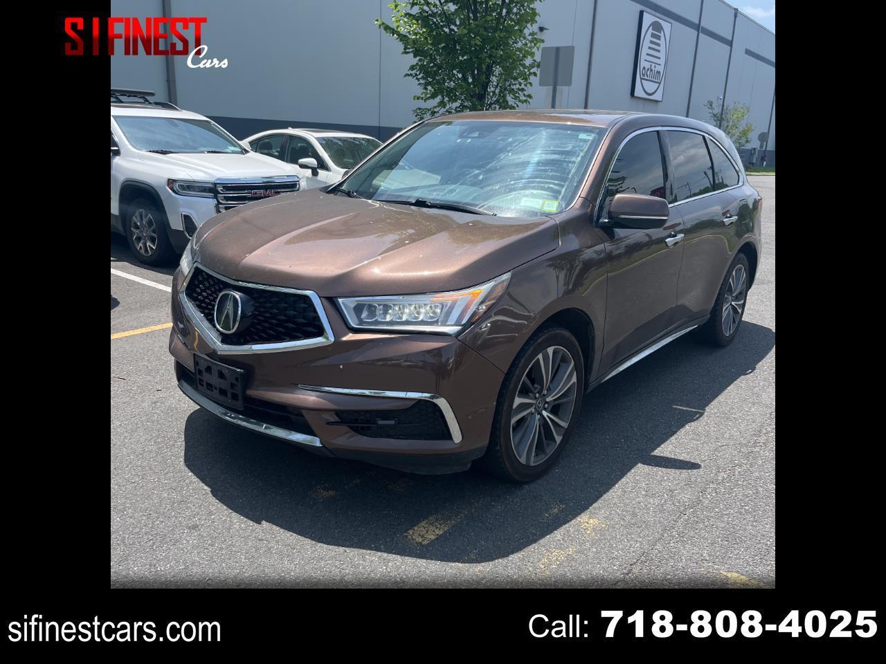 Acura MDX SH-AWD 9-Spd AT w/Tech Package 2019
