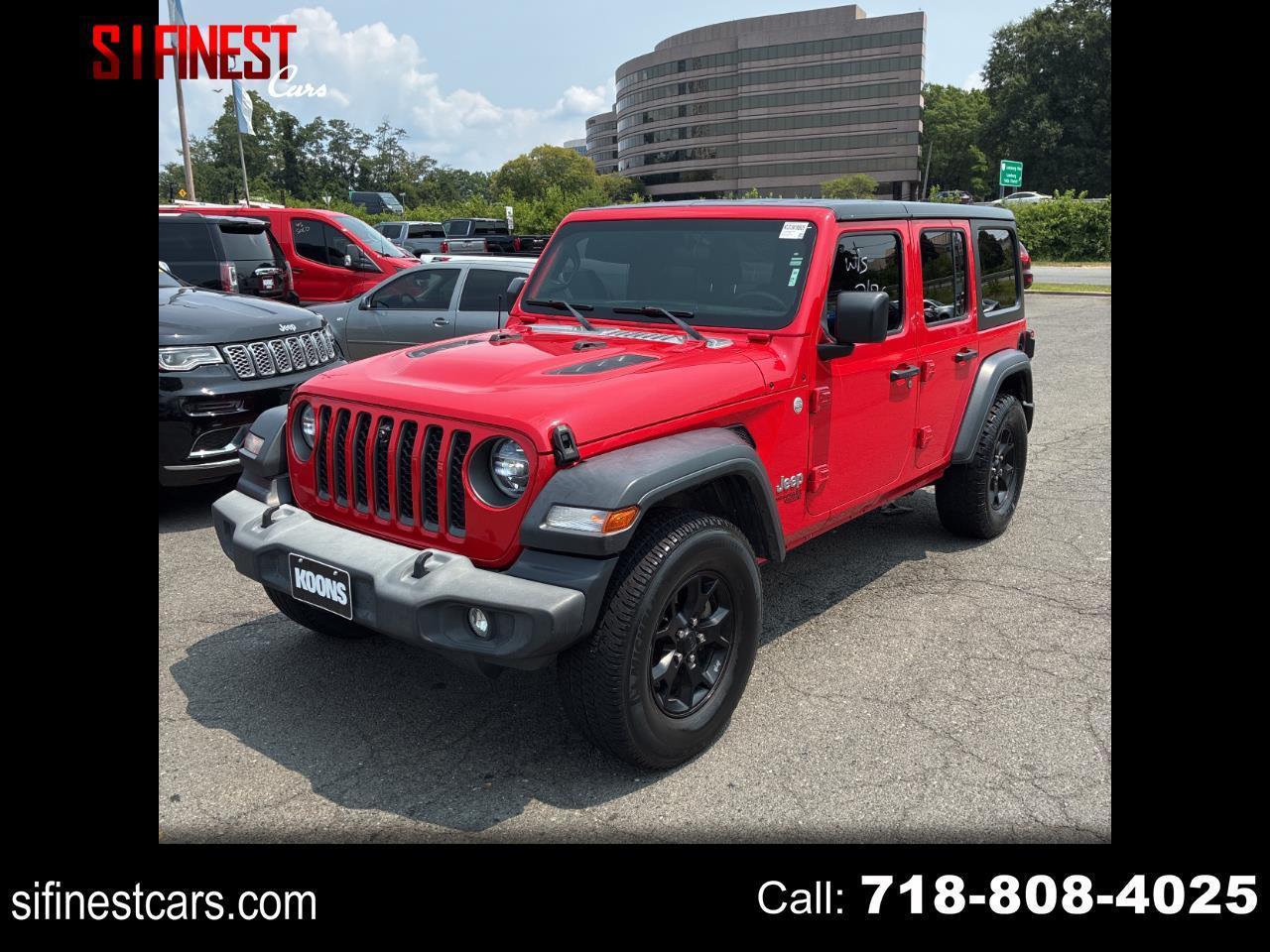 Jeep Wrangler Unlimited Sport 2018
