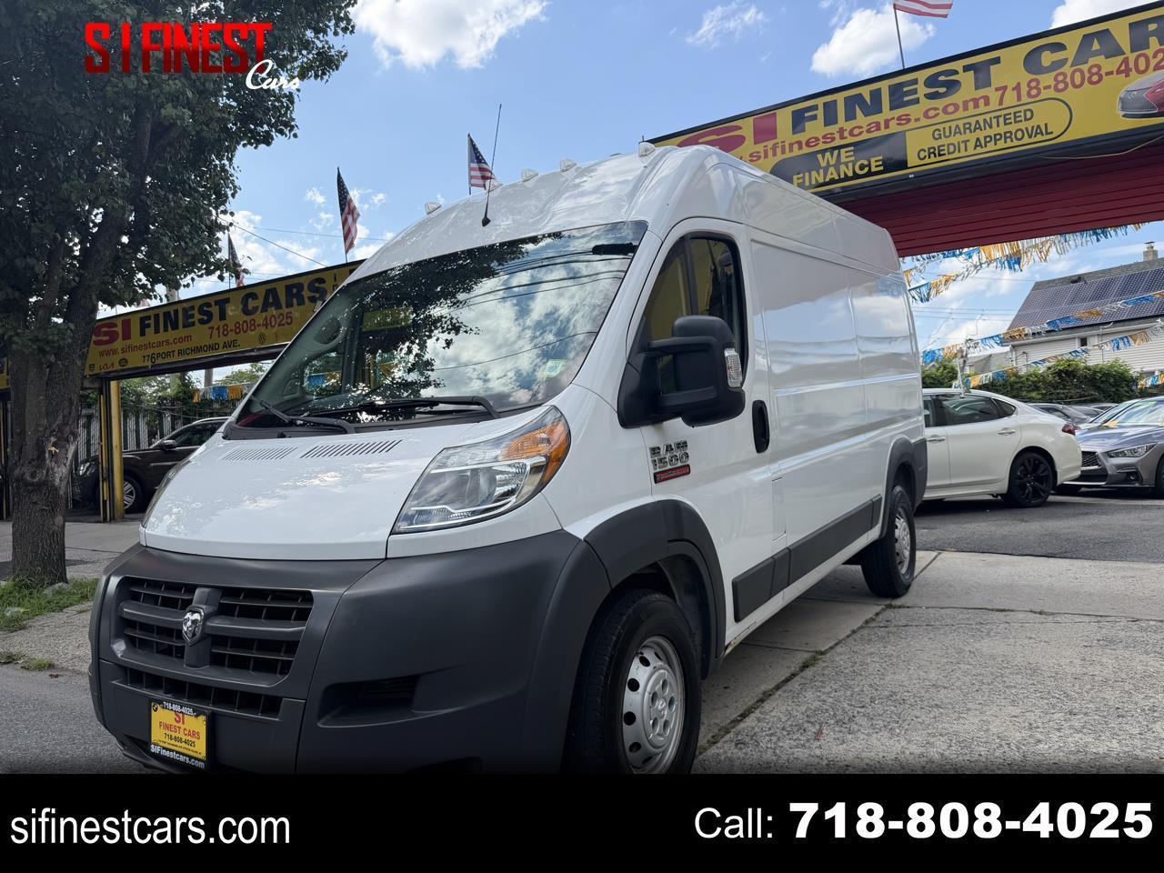 2018 RAM Promaster 1500 High Roof Tradesman 136-in. WB