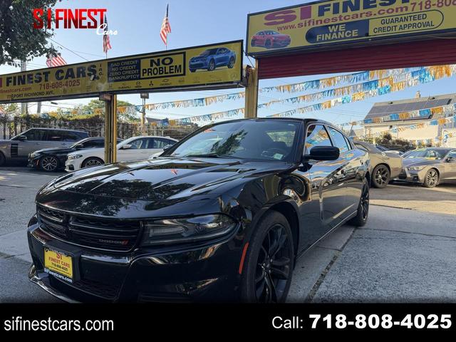 Black 2018 Dodge Charger Sedan Rear-Wheel Drive Continuously Variable Transmission