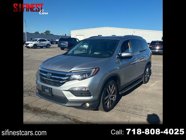 Silver 2017 Honda Pilot SUV / Crossover All-Wheel Drive Automatic