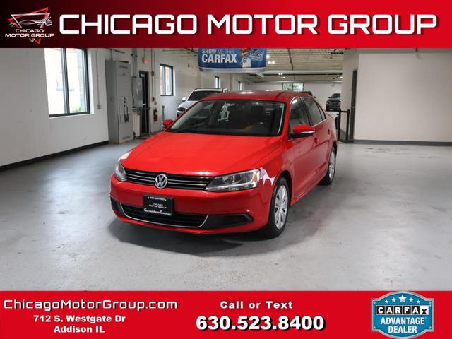 Red 2013 Volkswagen Jetta Sedan Front-Wheel Drive 6-Speed Automatic