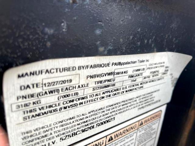 Appalachian Trailers Inc. Unknown  2020