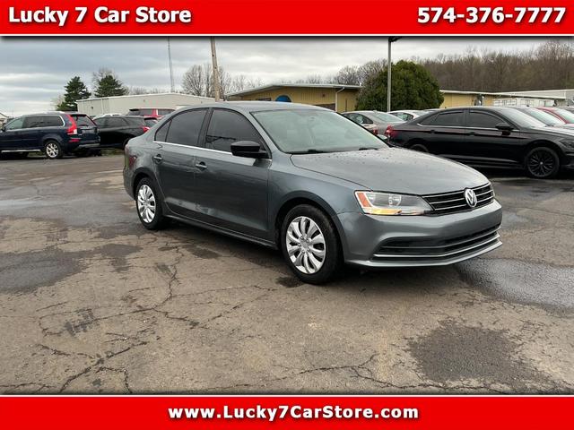 Gray 2017 Volkswagen Jetta 1.4T S FWD Sedan Front-Wheel Drive Automatic