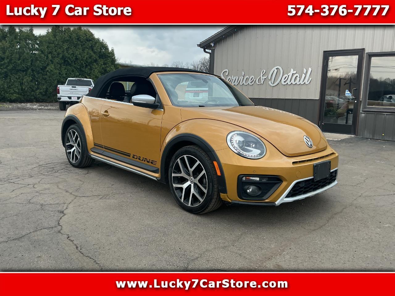 2017 Volkswagen Beetle 1.8T Dune Convertible