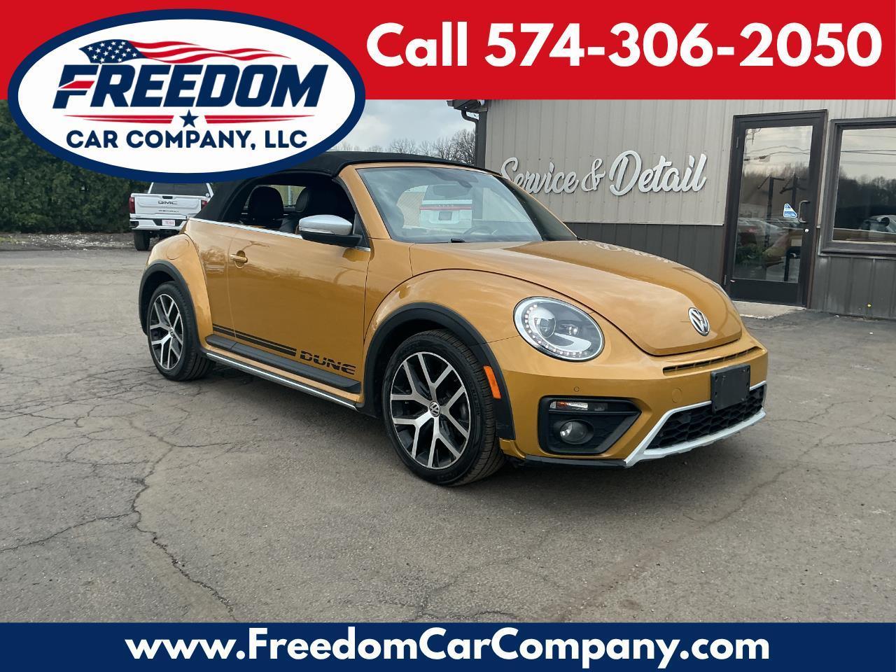 2017 Volkswagen Beetle 1.8T Dune Convertible