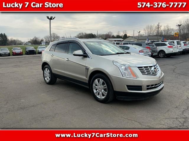 Gold 2013 Cadillac SRX Luxury AWD SUV / Crossover All-Wheel Drive Automatic