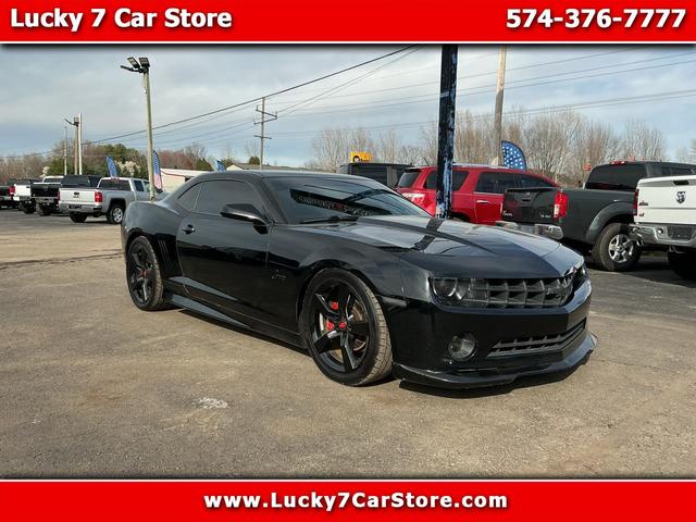 Black 2012 Chevrolet Camaro 2LT Coupe RWD Coupe Rear-Wheel Drive 6-Speed Manual