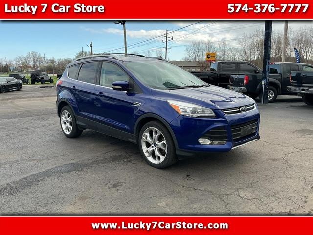 Blue 2013 Ford Escape Titanium AWD SUV / Crossover All-Wheel Drive Automatic