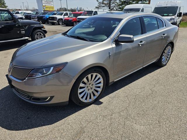 Silver 2015 Lincoln MKS AWD Sedan All-Wheel Drive Automatic