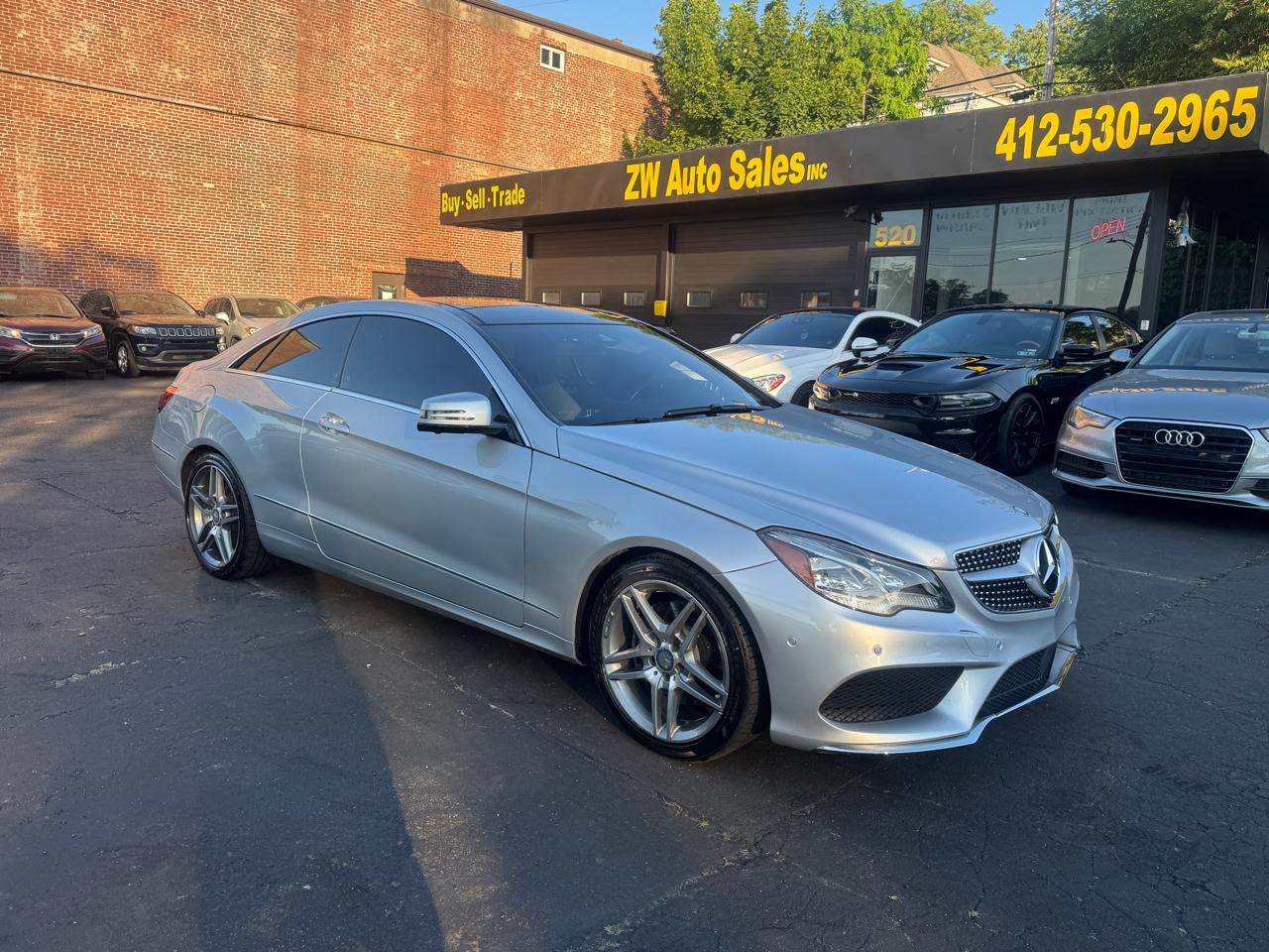 2014 Mercedes-Benz E-Class E350 Coupe 4MATIC