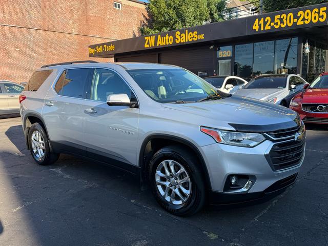 Silver 2019 Chevrolet Traverse SUV / Crossover Four-Wheel Drive Automatic