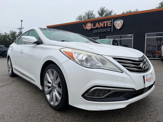 White 2017 Hyundai Azera Limited FWD Sedan Front-Wheel Drive Automatic