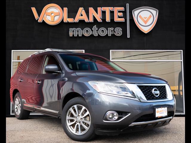 Gray 2013 Nissan Pathfinder SUV / Crossover Front-Wheel Drive Continuously Variable Transmission