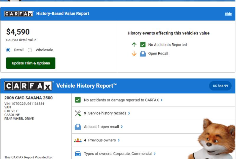 GMC Savana G2500 Extended Cargo 2006 GMC Savana G2500 Extended Cargo 2006